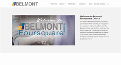 Desktop Screenshot of belmontfoursquare.org