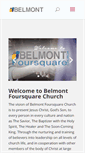 Mobile Screenshot of belmontfoursquare.org